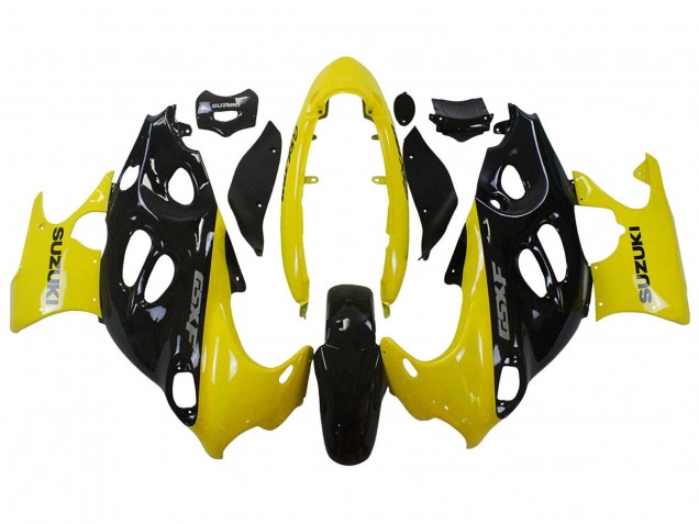 Carena Moto Suzuki GSX600F/GSX750F 2004-2006 - Nero Lucido Giallo