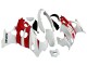 Carena Moto Suzuki GSX600F/GSX750F 2004-2006 - Bianco Rosso