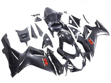Carena Moto Suzuki GSXR 600 / GSXR 750 2011-2024 - Nero Fibra di Carbonio Rosso