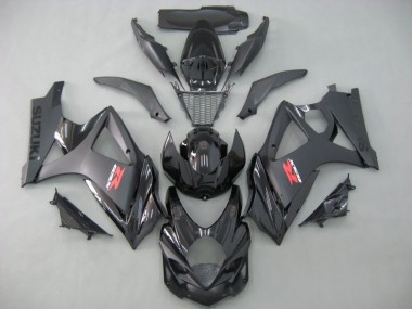 Carena Moto Suzuki GSXR 1000 2007-2008 - Nero Opaco Nero Lucido
