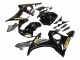 Carena Moto Yamaha YZF R6S 2006-2009 - Nero Lucido Oro Decals