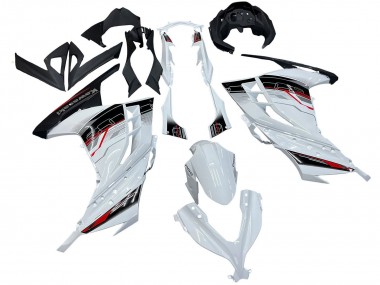 Carena Moto Kawasaki EX300 2013-2024 - Bianco Rosso Nero