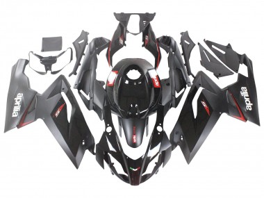 Carena Moto Aprilia RS125 2006-2011 - Nero Lucido Rosso Bianco Decal