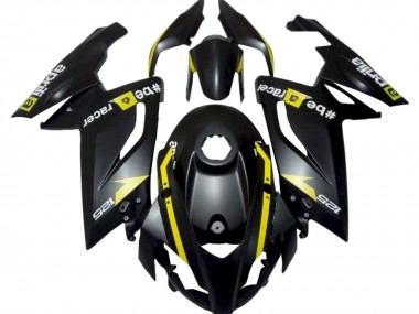 Carena Moto Aprilia RS125 2006-2011 - Nero Opaco Giallo