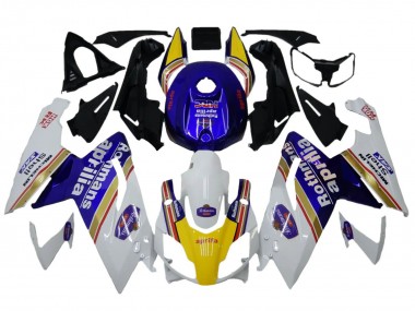 Carena Moto Aprilia RS125 2006-2011 - Bianco Blu Giallo Rothmans