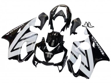 Carena Moto Honda CBR600 F4i 2004-2007 - Bianco Nero Lucido