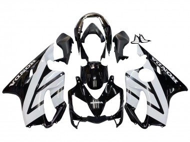 Carena Moto Honda CBR600 F4i 2004-2007 - Bianco Nero Lucido