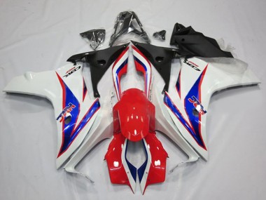 Carena Moto Honda CBR600F 2011-2013 - Bianco Rosso Blu HRC