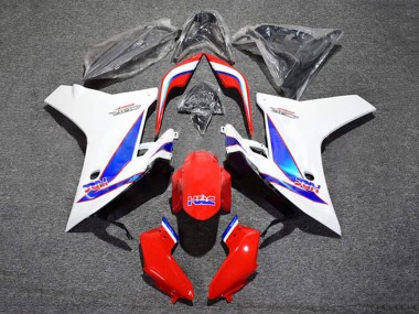 Carena Moto Honda CBR600F 2011-2013 - Bianco Rosso Blu HRC