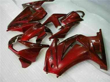 Carena Moto Kawasaki EX250 2008-2012 - Rosso Bordeaux
