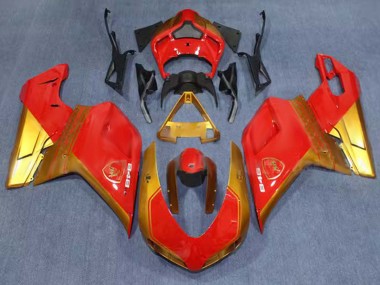Carena Moto Ducati 848 2007-2014 - Rosso Oro