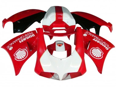 Carena Moto Ducati 959/1299 2015-2020 - Bianco Rosso Nero Lucido Performance