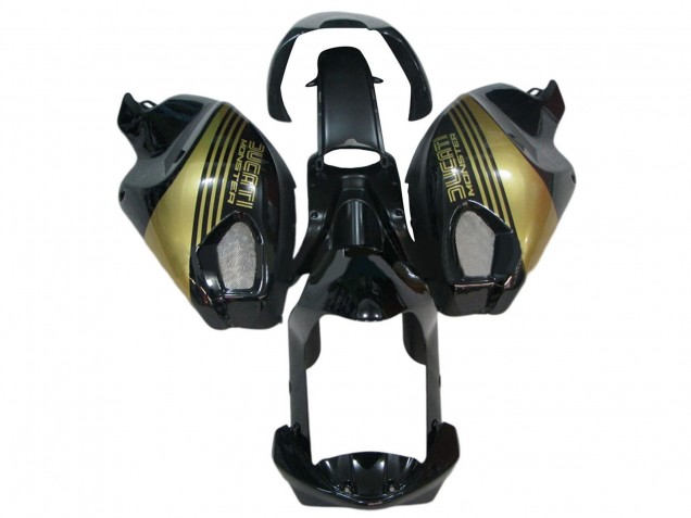 Carena Moto Ducati Monster 696 796 1100 1100S 2008-2012 - Nero Lucido Oro