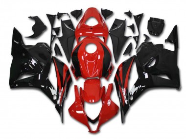 Kit Carena Moto Honda CBR600RR 2009-2012 - Rosso Nero Lucido