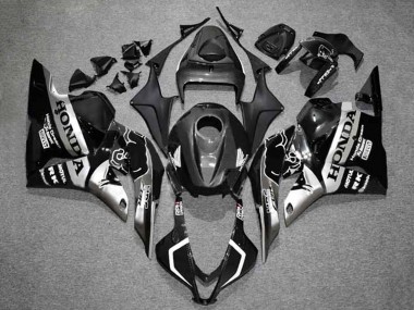 Carena Moto Honda CBR600RR 2009-2012 - Argento Nero Lucido HRC