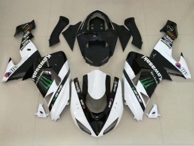Carena Moto Kawasaki ZX10R 2004-2005 - Verde Rosso Nero