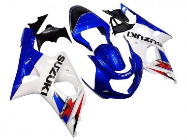 Carena Moto Suzuki GSXR1000 2000-2002 - Bianco Blu Rosso