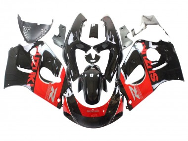Carena Moto Suzuki GSXR 600 / GSXR 750 1996-2000 - Nero Rosso