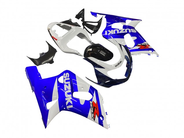 Carena Moto Suzuki GSXR 600 / GSXR 750 2001-2003 - Bianco Blu Nero Lucido Rosso