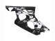 Carena Moto Suzuki GSXR 600 / GSXR 750 2004-2005 - Bianco Nero