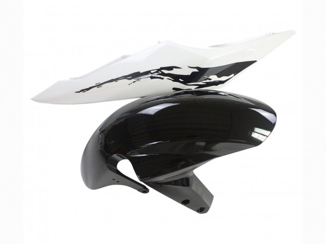Carena Moto Suzuki GSXR 600 / GSXR 750 2004-2005 - Bianco Nero