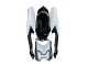 Carena Moto Suzuki GSXR 600 / GSXR 750 2008-2010 - Bianco Nero