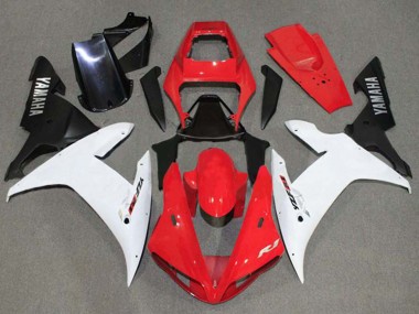 Carena Moto Yamaha YZF 1000 R1 2002-2003 - Rosso Bianco Nero