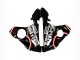 Carena Moto Yamaha YZF R6S 2006-2009 - Nero Lucido Rosso Bianco Lucky Strike Motul