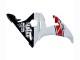 Carena Moto Yamaha YZF R6S 2006-2009 - Bianco Rosso Nero Lucido Motul