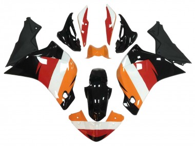 Carena Moto Honda CBR250RR 2011-2015 - Arancia Bianco Rosso Nero Lucido