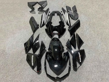 Carena Moto Kawasaki Z1000 2010-2013 - Nero Lucido Bianco