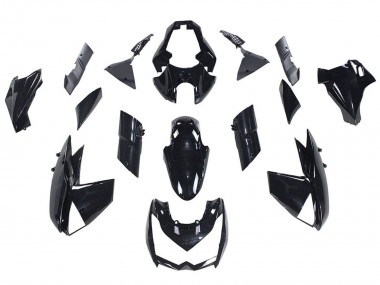 Carena Moto Kawasaki Z1000 2010-2013 - Nero Lucido