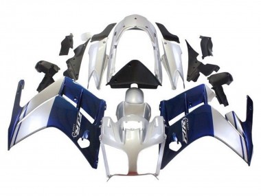 Carena Moto Yamaha FJR1300 2013-2015 - Blu Scuro Argento