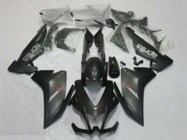 Carena Moto Aprilia RSV4 1000 2009-2015 - Nero Opaco Argento Rosso Decal