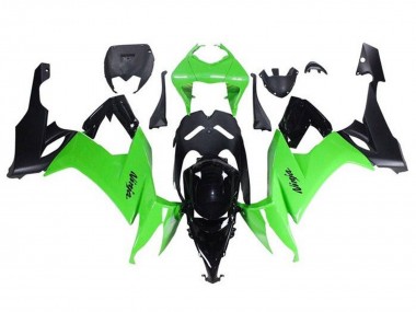 Carena Moto Kawasaki ZX10R 2008-2010 - Verde Nero