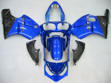 Carena Moto Kawasaki ZX12R 2002-2006 - Blu Nero Lucido