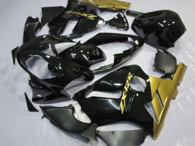 Carena Moto Kawasaki ZX12R 2002-2006 - Nero Lucido Oro