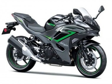 Carena Moto Kawasaki Ninja 500 EX500R 2024-2025 - Nero Grigio Verde