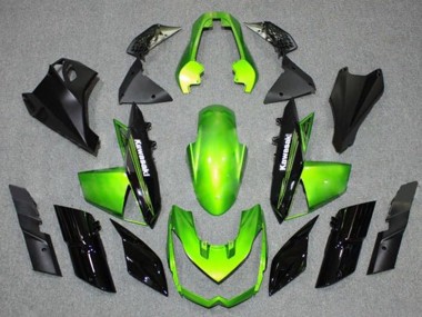 Carena Moto Kawasaki Z1000 2010-2013 - Verde Nero