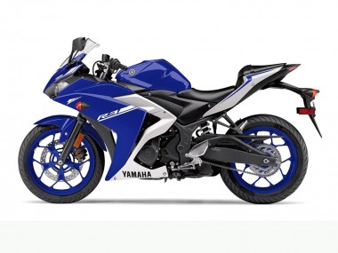 Carena Moto Yamaha YZF R3 2015-2018 - Blu Bianco