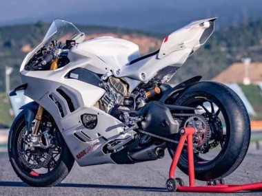 Carena Moto Ducati Panigale V4 V4S 2022-2024 - Bianco