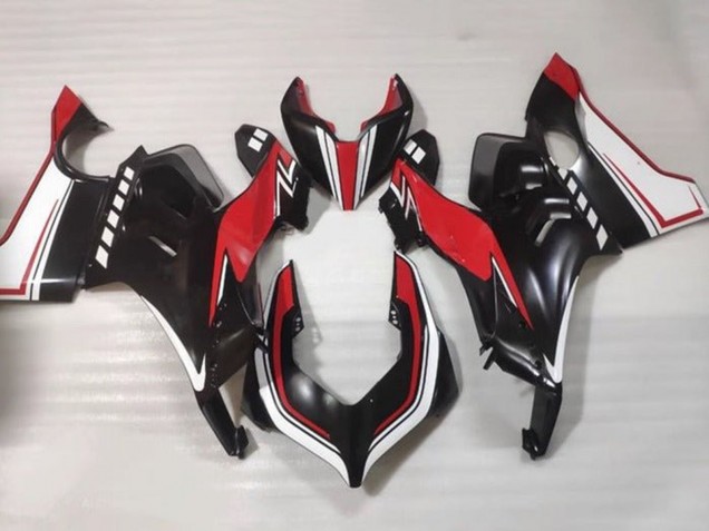 Carena Moto Ducati Panigale V4 V4S 2020-2021 - Bianco Rosso Nero Lucido