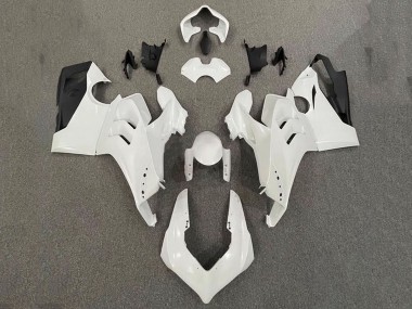 Carena Moto Ducati Panigale V4 V4S 2020-2021 - Bianco Perla Nero Lucido