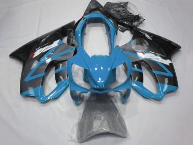 Carena Moto Honda CBR600 F4i 2004-2007 - Azzurro Chiaro Grigio Nero Lucido