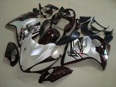 Carene Moto Suzuki GSXR 1300 Hayabusa 2008-2020 - Argento Nero