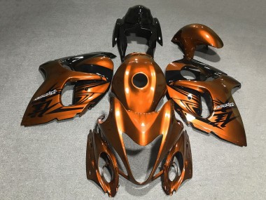 Carene Moto Suzuki GSXR 1300 Hayabusa 2008-2020 - Arancia Candita Nero