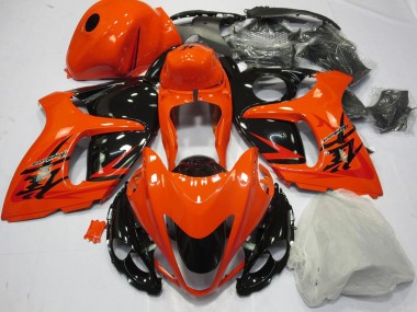Carene Moto Suzuki GSXR 1300 Hayabusa 2008-2020 - Arancia Nero