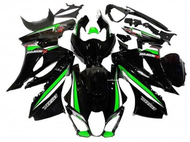 Carena Moto Suzuki GSXR1000 2017-2024 - Nero Verde Bianco Banda