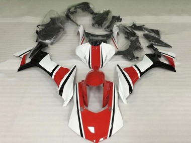 Carena Moto Yamaha YZF 1000 R1 2015-2019 - Bianco Rosso Nero