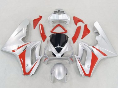Carena Moto Triumph Daytona 675 Triple 2006-2008 - Argento Rosso
